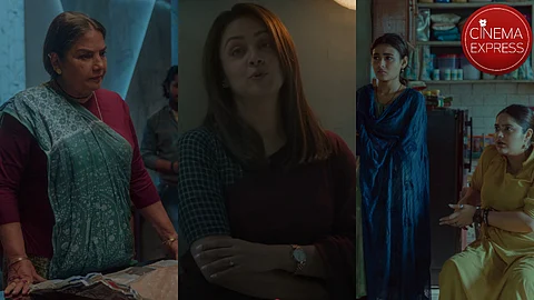 (from left) Shabana Azmi, Jyotika, Shalini Pandey and Anjali Anand in Dabba Cartel