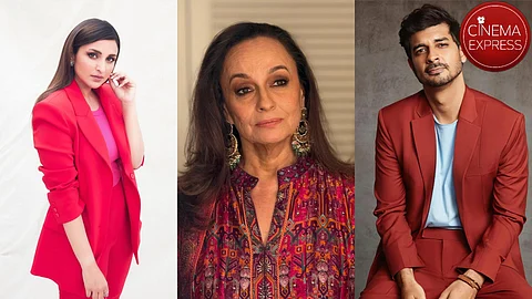 (from left) Parineeti Chopra, Soni Razdan and Tahir Raj Bhasin