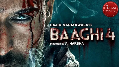 Tiger Shroff looks intense in new poster from Baaghi 4