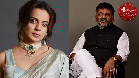 Kangana Ranaut responds to DK Shivakumar’s remarks on Kannada Film industry