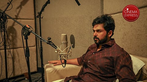 Dubbing begins for Karthi's Sardar 2