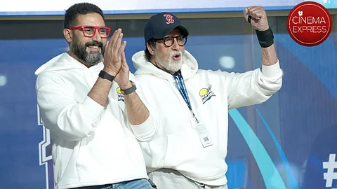 Abhishek Bachchan and Amitabh Bachchan
