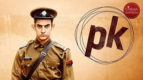 Aamir Khan in PK poster