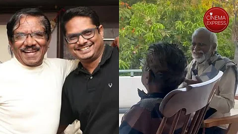 Gangai Amaran meets Bharathiraja, sings a heartwarming melody to cheer him