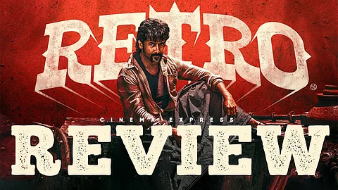 Retro Movie Review: This colourful actioner loses steam in pursuit of ideological posturing