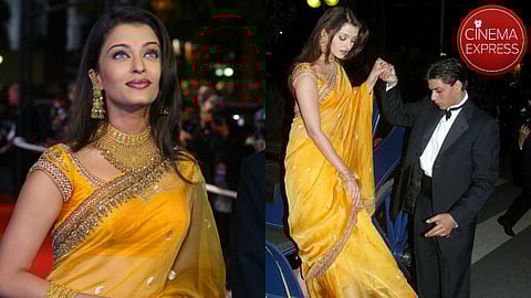 Aishwarya Rai and Shah Rukh Khan at the Cannes Film Festival 2002
