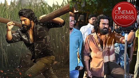 Ram Charan's Peddi filming high-octane train action scene