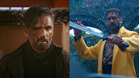 Suniel Shetty and Jackie Shroff in Hunter Season 2