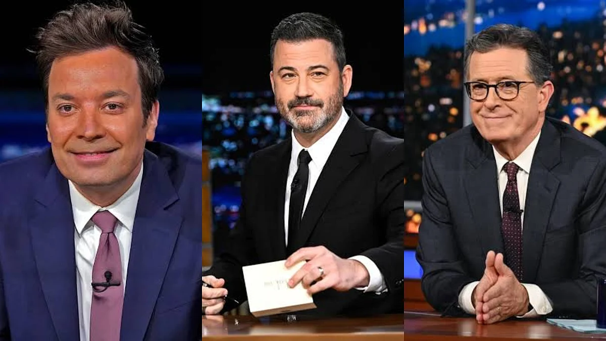 Jimmy Fallon, Jimmy Kimmel and more react to cancellation of The Late Show  With Stephen Colbert
