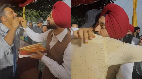 Diljit Dosanjh, Varun Dhawan and Ahan Shetty wrap Border 2 shoot