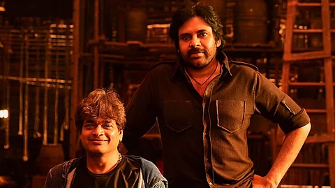 Ustaad Bhagat Singh completes new schedule; Harish Shankar shares still with Pawan Kalyan