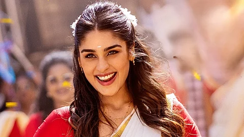 Yukti Thareja to play a ‘Kerala Kutty’ in Kiran Abbavaram’s K-ramp; makers unveil poster