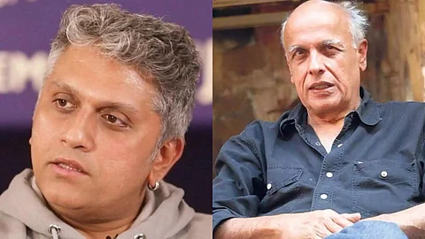 Saiyaara director Mohit Suri (L) Mahesh Bhatt (R)