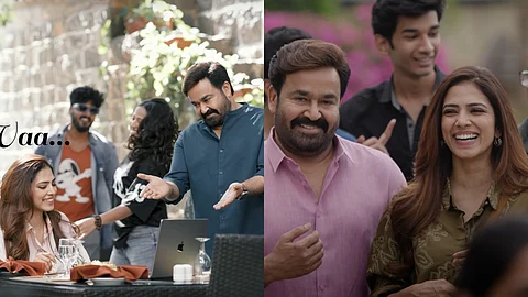 Mohanlal and Malavika Mohanan share a heartwarming bond in Hridayapoorvam’s first single ‘Venmathi’