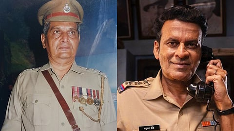 Madhukar Zende (left) and Manoj Bajpayee in Inspector Zende
