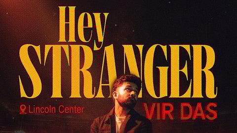 Vir Das set for residency at New York's Lincoln Center with new show Hey Stranger
