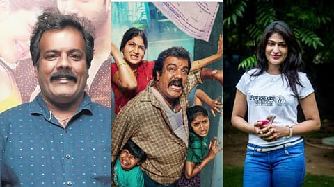 Motion Poster of Munishkanth and Vijayalakshmi Ahathian's Middle Class out