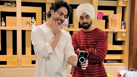 Diljit Dosanjh praises Aryan Khan, says meeting him felt like meeting Shah Rukh Khan: ‘It shocked me that…’