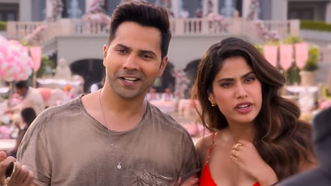 Varun Dhawan and Janhvi Kapoor in Sunny Sanskari Ki Tulsi Kumari 