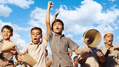 The poster of the short film, Chalo Jeete Hai, inspired by a childhood incident of PM Modi