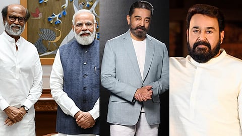 Rajinikanth, Kamal Haasan, Mohanlal and more wish Narendra Modi on his birthday
