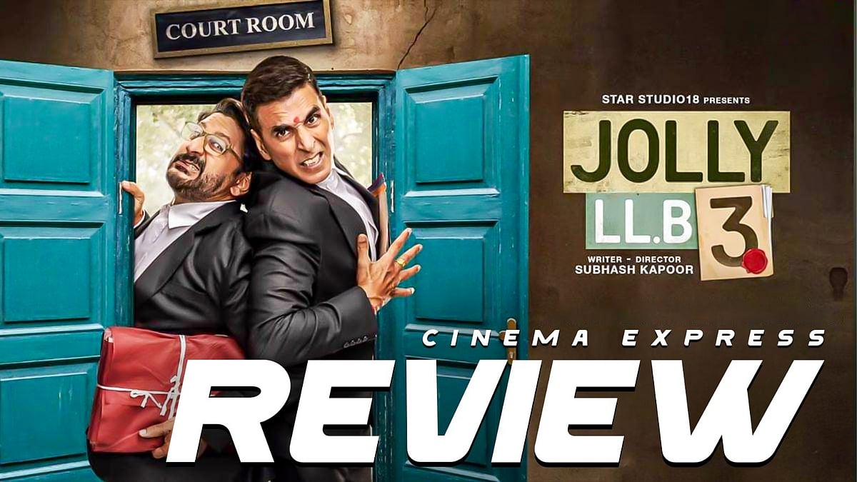 Jolly LLB 3 Movie Review Akshay Kumar and Arshad Warsi teamup to take