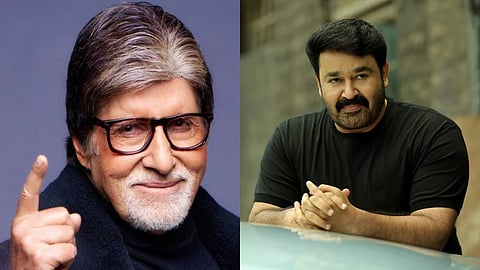 Amitabh Bachchan pens heartfelt tribute to Mohanlal on Dadasaheb Phalke Award win