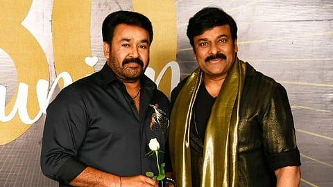 Chiranjeevi congratulates Mohanlal on Dadasaheb Phalke Award