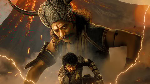 Adhira new poster pits debutant Kalyan Dasari against SJ Suryah’s demonic villain