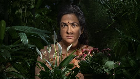 Urvashi's first look from Aasha out