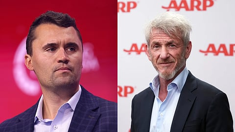 Sean Penn says people like Charlie Kirk promote open discussion on political issues