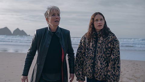 Oscar winner Emma Thompson investigates explosions, conspiracies, kidnappings in Down Cemetry Road trailer