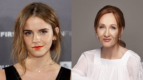 Emma Watson and JK Rowling