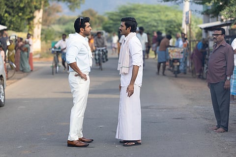 Idli Kadai makers drop stills from the film