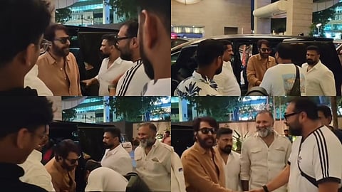 Mammootty arrives in Hyderabad, meets Anurag Kashyap ahead of MMMN schedule