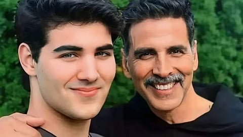 Aarav Kumar (L) and Akshay Kumar (R)