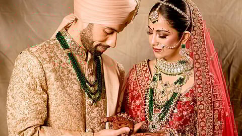 Milind Chandwani (L) and Avika Gor (R)