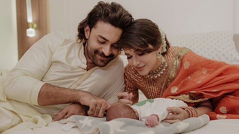 Varun Tej and Lavanya Tripathi name their baby boy Vaayuv Tej Konidela