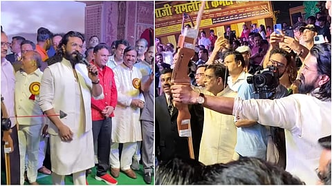 Ram Charan showcases his archery skills, launches Archery Premier League on Dussehra
