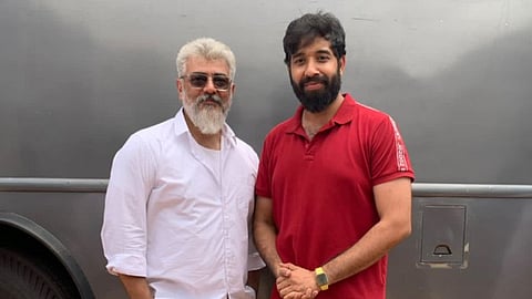 Adhik Ravichandran shares emotional moment with his father, thanks Ajith for believing in him