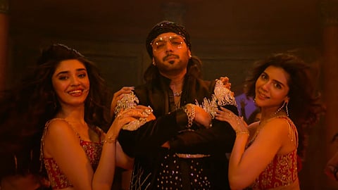 'Abdi Abdi' from Genie, featuring Ravi Mohan, Krithi Shetty, and Kalyani Priyadarshan, out