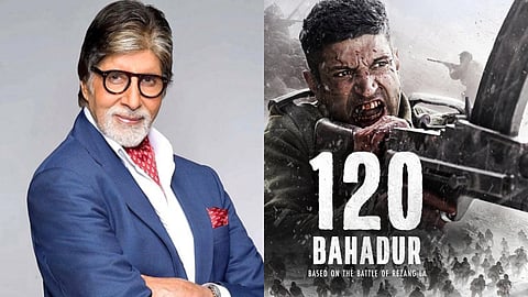Amitabh Bachchan to give voiceover for Farhan Akhtar’s 120 Bahadur