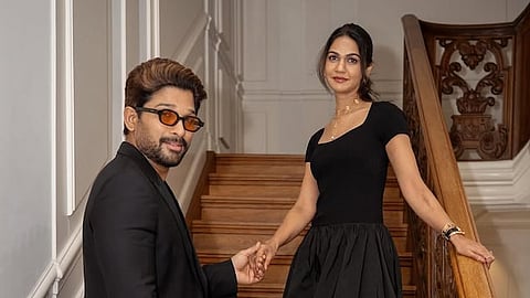 Allu Arjun and Sneha Reddy redefine couple goals with birthday celebration