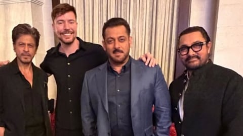 Shah Rukh Khan, Salman Khan and Aamir Khan to be seen together in a MrBeast video?