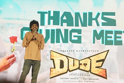 Dude mints 95 crore at global box office, director Keerthiswaran thanks audience for accepting it