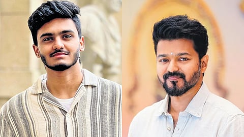 Sai Abhyankkar expresses interest to work with Vijay