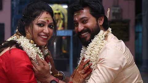 Joy Crizildaa welcomes birth of baby boy with Madhampatty Rangaraj