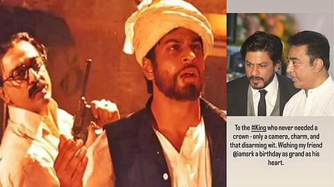 Kamal Haasan wishes Shah Rukh Khan on his birthday: The King who never needed a crown