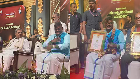 Dayal Padmanaban receives Best Director and Best Film awards at Karnataka State Film Awards