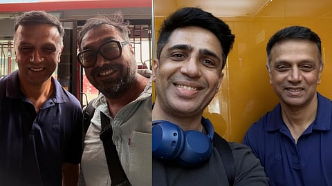 Anurag Kashyap meets his 'hero' Rahul Dravid on a flight, Gulshan Devaiah says he has 'one up on' the filmmaker
